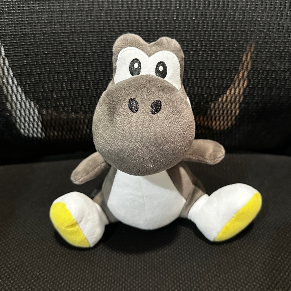 Yoshi Plushie (Grey)